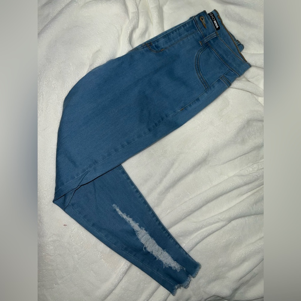 Fashion nova cropped skinny jeans